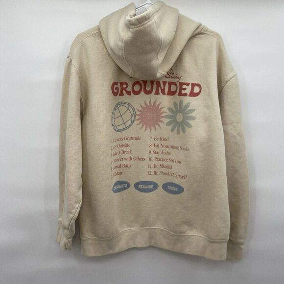 Keep Grounded Hoodie Sweatshirt Large See Description - Picture 2 of 5